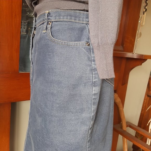 Ojay Denim Skirt - Size 12 - Picture 10 of 11